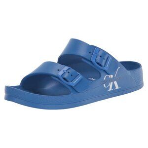 Calvin Klein Mens Zion Sandal Palace Blue Size: 12 NIB